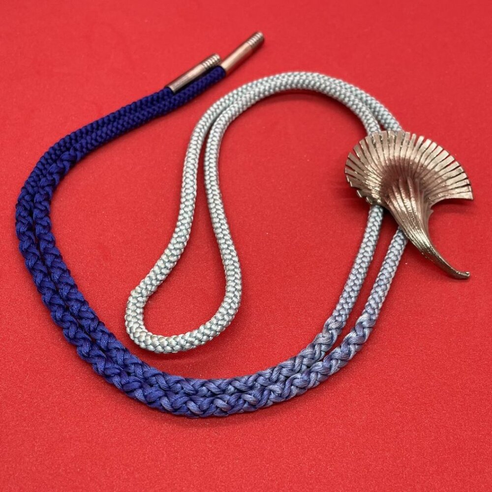 Vintage Men's Pewter Bolo Tie